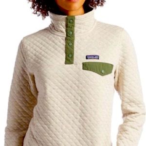Womens Patagonia Cotton Quilt Snap Tee